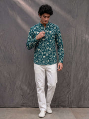 Comfort Meets Style – Plus Size Printed Cotton Kurta