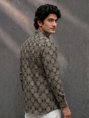 Elegant Plus Size Printed Cotton Short Kurta