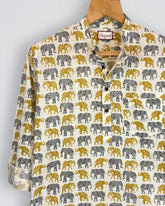 Elephant Dance – Printed Cotton Short Kurta