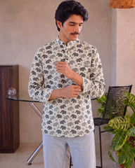 Elephant Dreams β Printed Cotton Short Kurta