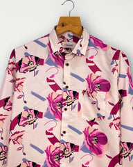 Blush Shadow – Full Sleeve Printed Shirt - Jaipuri Crown