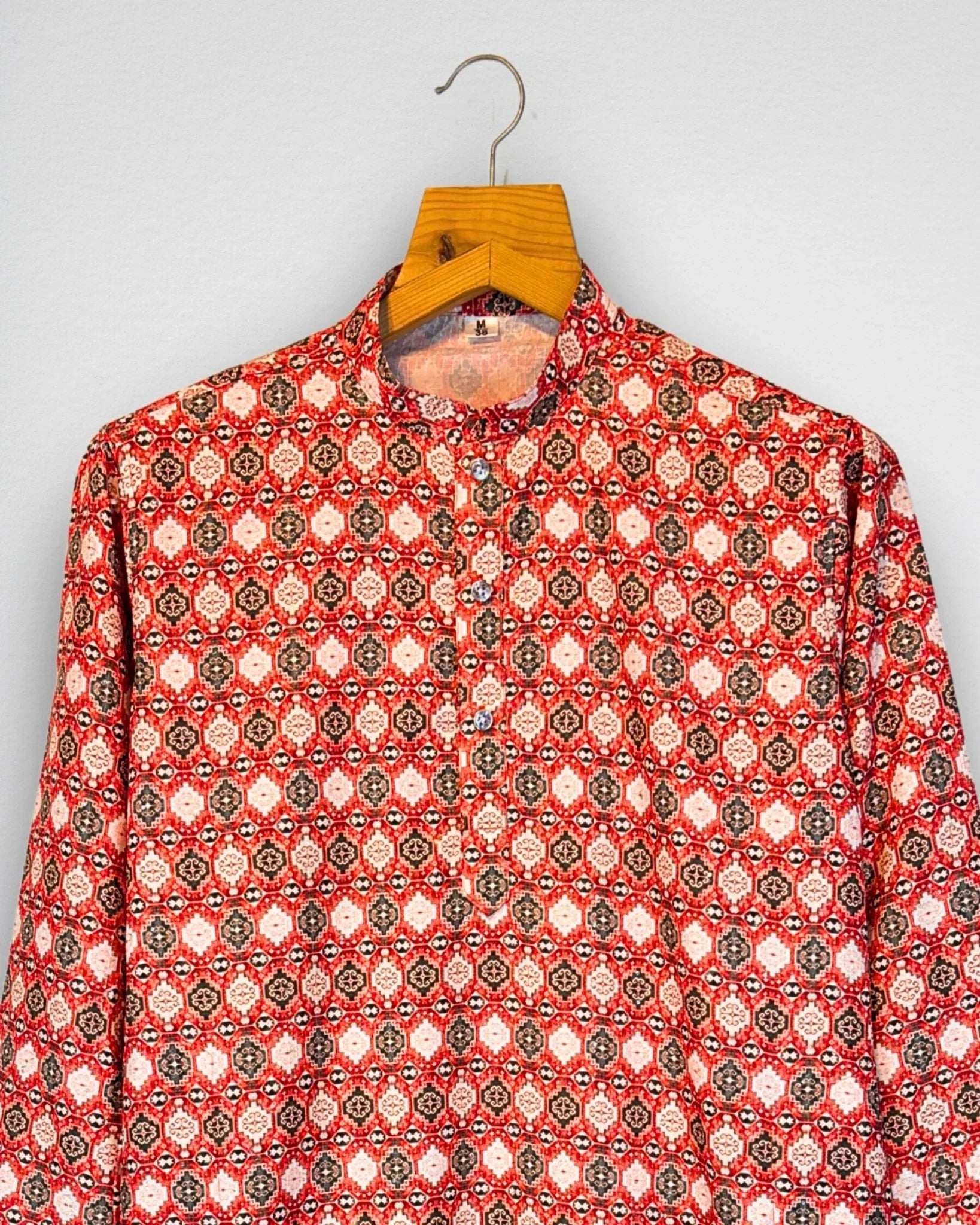 Botanical Printed Kurta - Jaipuri Crown