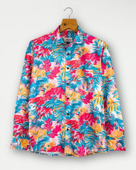 Coral Palm – Full Sleeve Printed Shirt - Jaipuri Crown