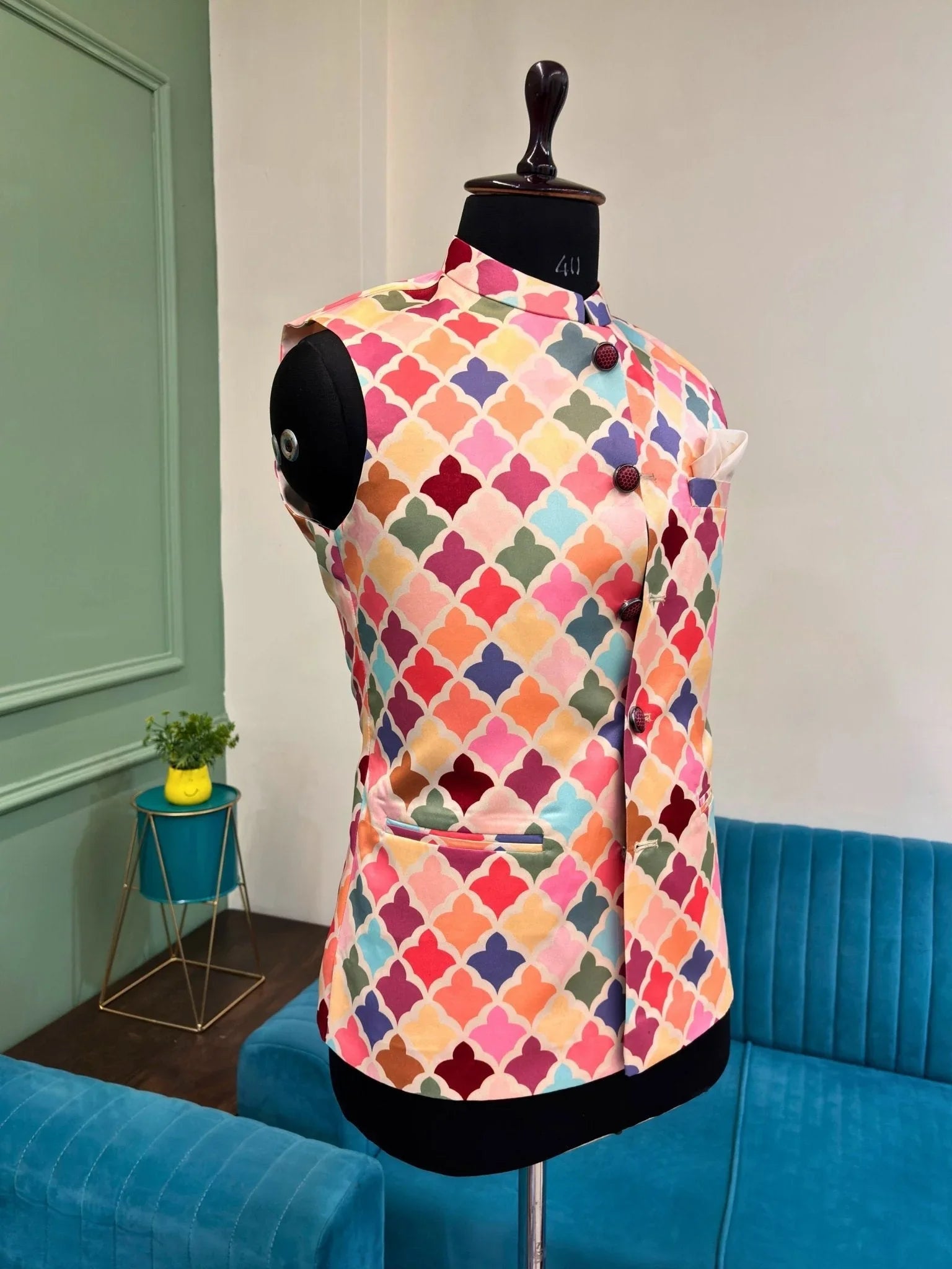 Dazzling Jacket - Jaipuri Crown