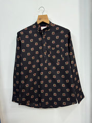 Elegant Blooms – Plus Size Printed Cotton Short Kurta