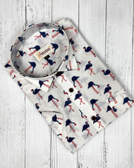 Flamingo Flock - Jaipuri Crown