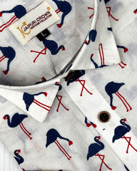 Flamingo Flock - Jaipuri Crown