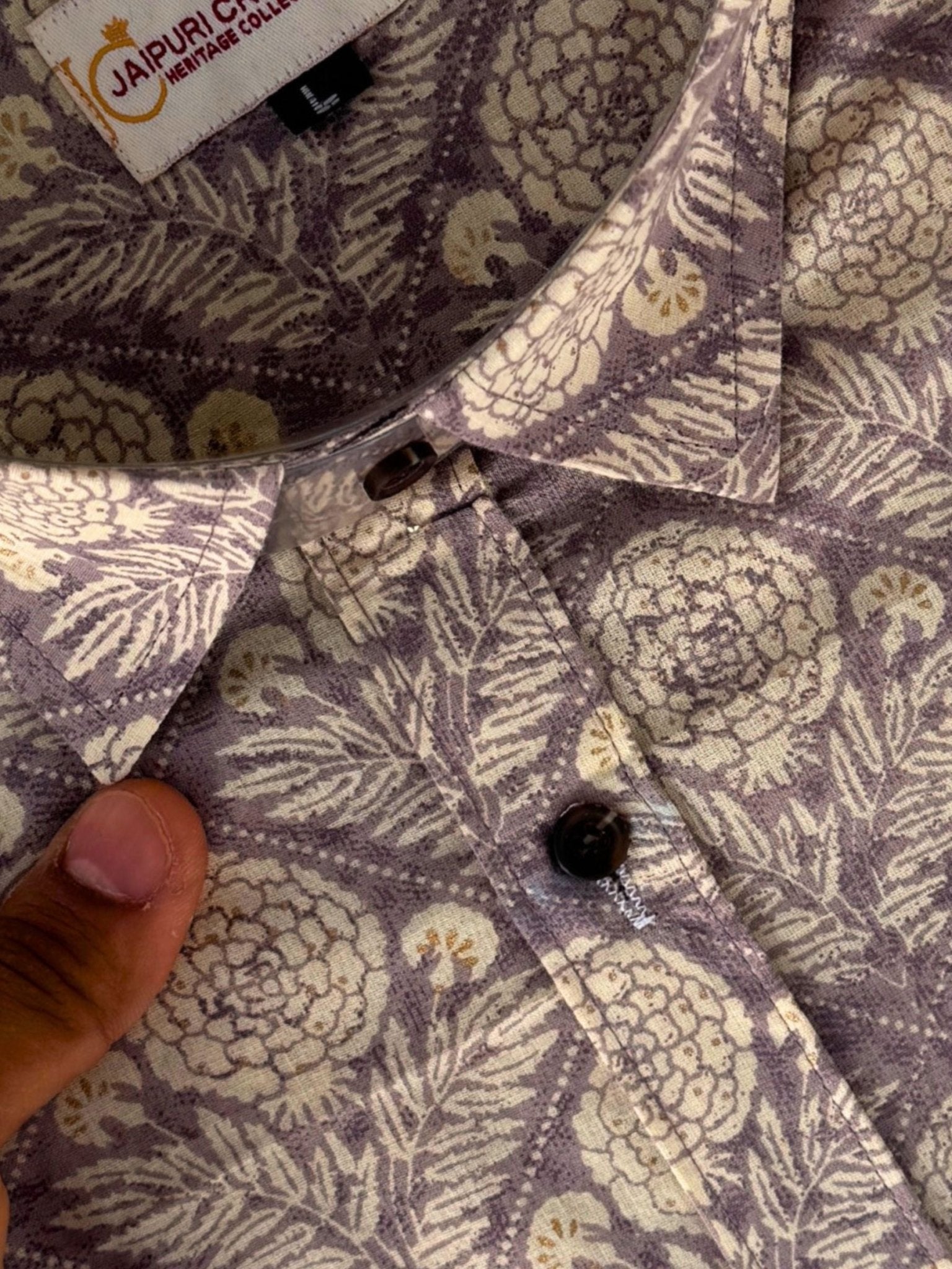 Handblock Harmony - Jaipuri Crown