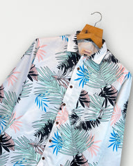 Ocean Canopy – Full Sleeve Printed Shirt - Jaipuri Crown