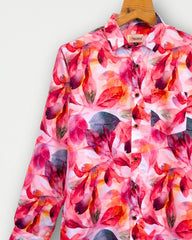 Petal Rush – Full Sleeve Printed Shirt - Jaipuri Crown
