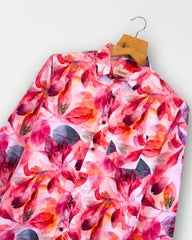 Petal Rush – Full Sleeve Printed Shirt - Jaipuri Crown