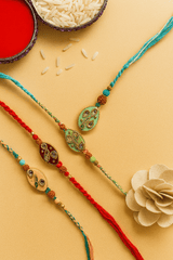 Rakhi - Gift - Jaipuri Crown