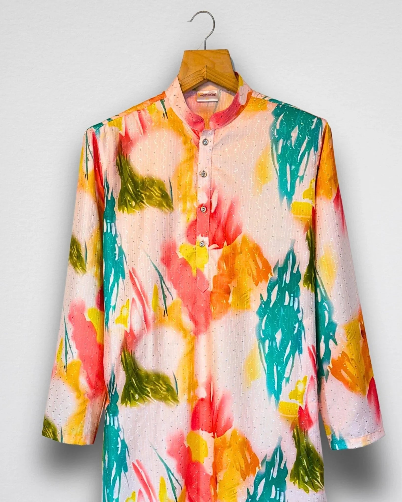 Snowflake Tie - Dye Kurta - Jaipuri Crown