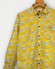 Sunny Daze – Full Sleeve Printed Shirt - Jaipuri Crown