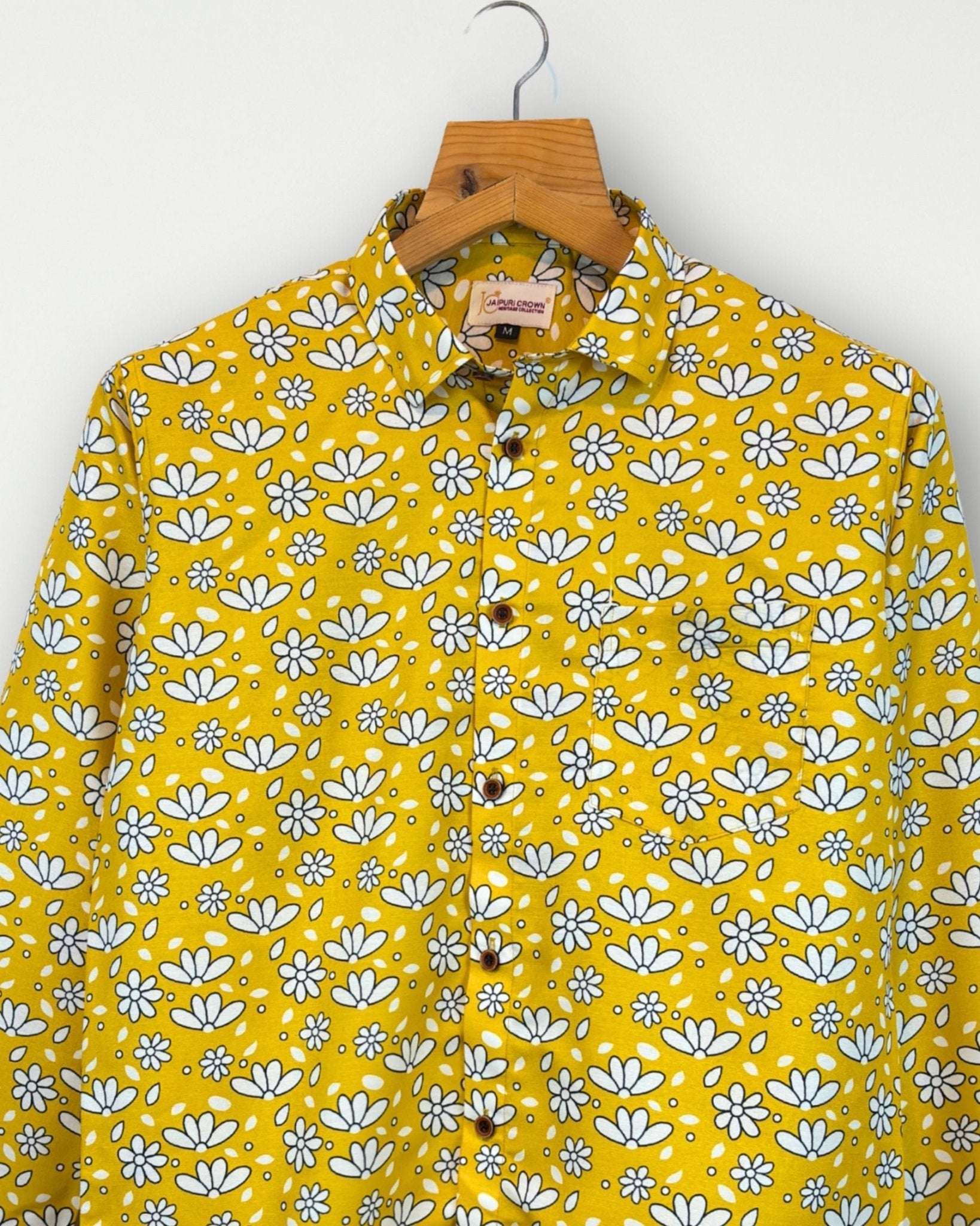 Sunny Daze – Full Sleeve Printed Shirt - Jaipuri Crown