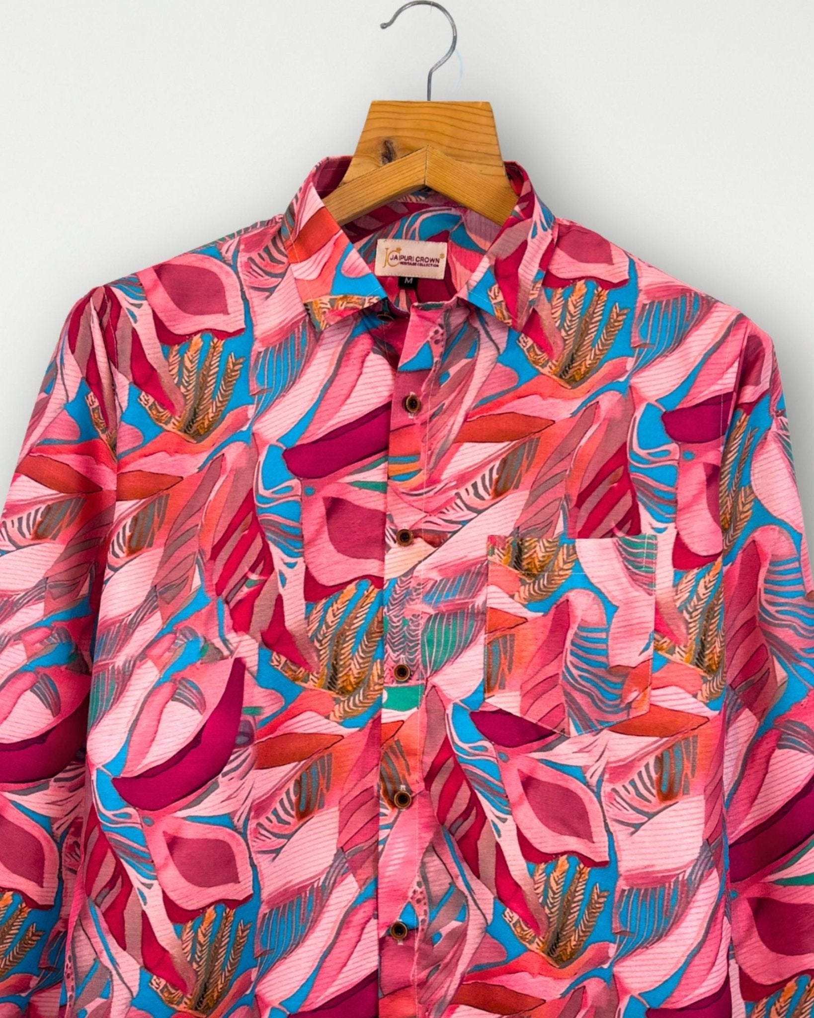 Sunset Mirage – Full Sleeve Printed Shirt - Jaipuri Crown