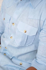The Ultimate Hunting Shirt — Blue Falcon - Jaipuri Crown