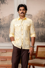 The Ultimate Hunting Shirt — Desert Gold - Jaipuri Crown