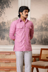 The Ultimate Hunting Shirt — Jaipur Blush - Jaipuri Crown