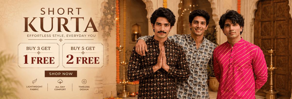 Short Kurta - Jaipuri Crown