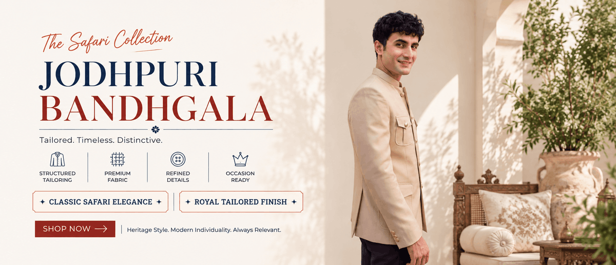 The Safari Collection – Jodhpuri Bandhgala