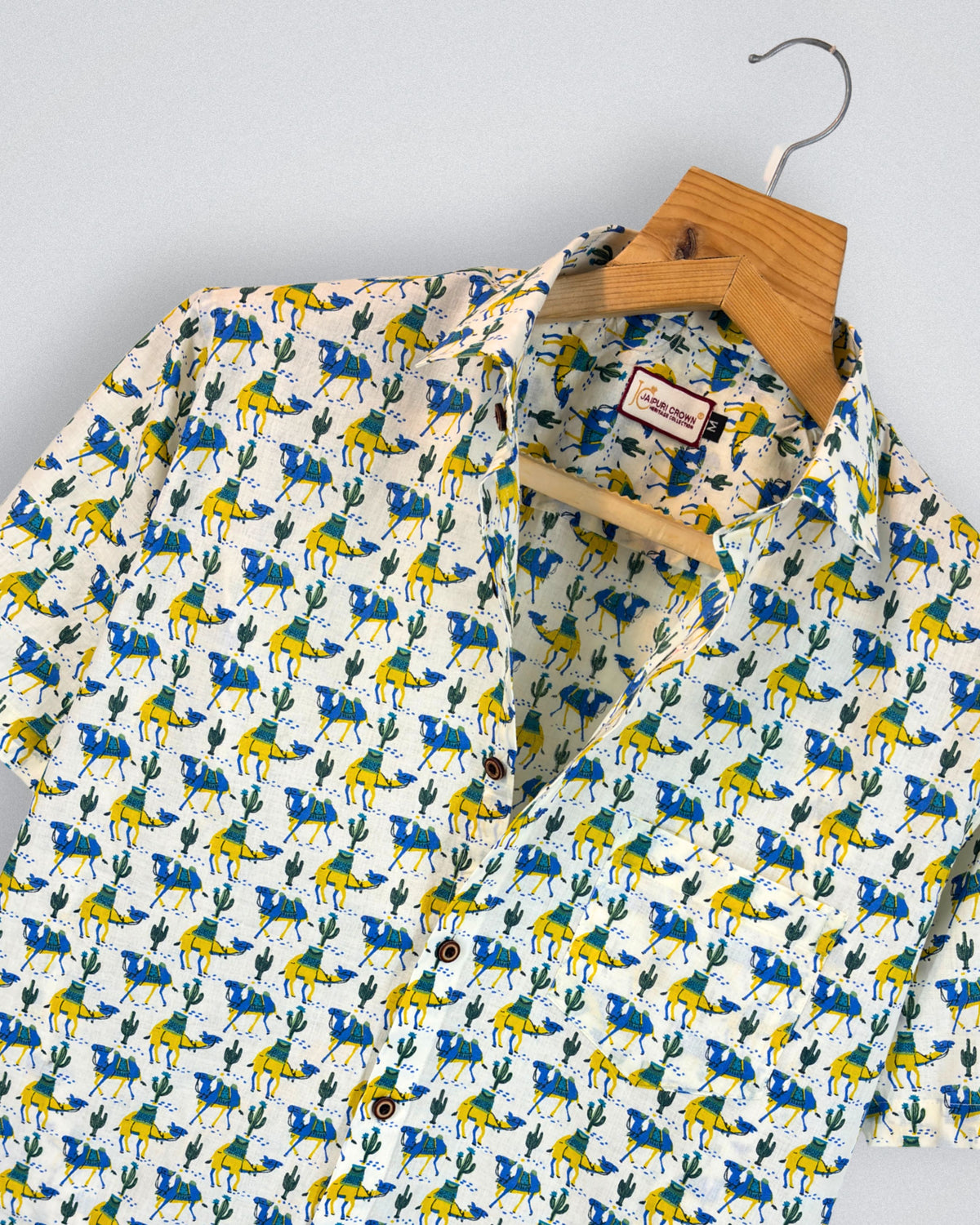 Desert Caravan – Printed Cotton Half Sleeve