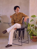 Desert Blooms – Printed Cotton Short Kurta