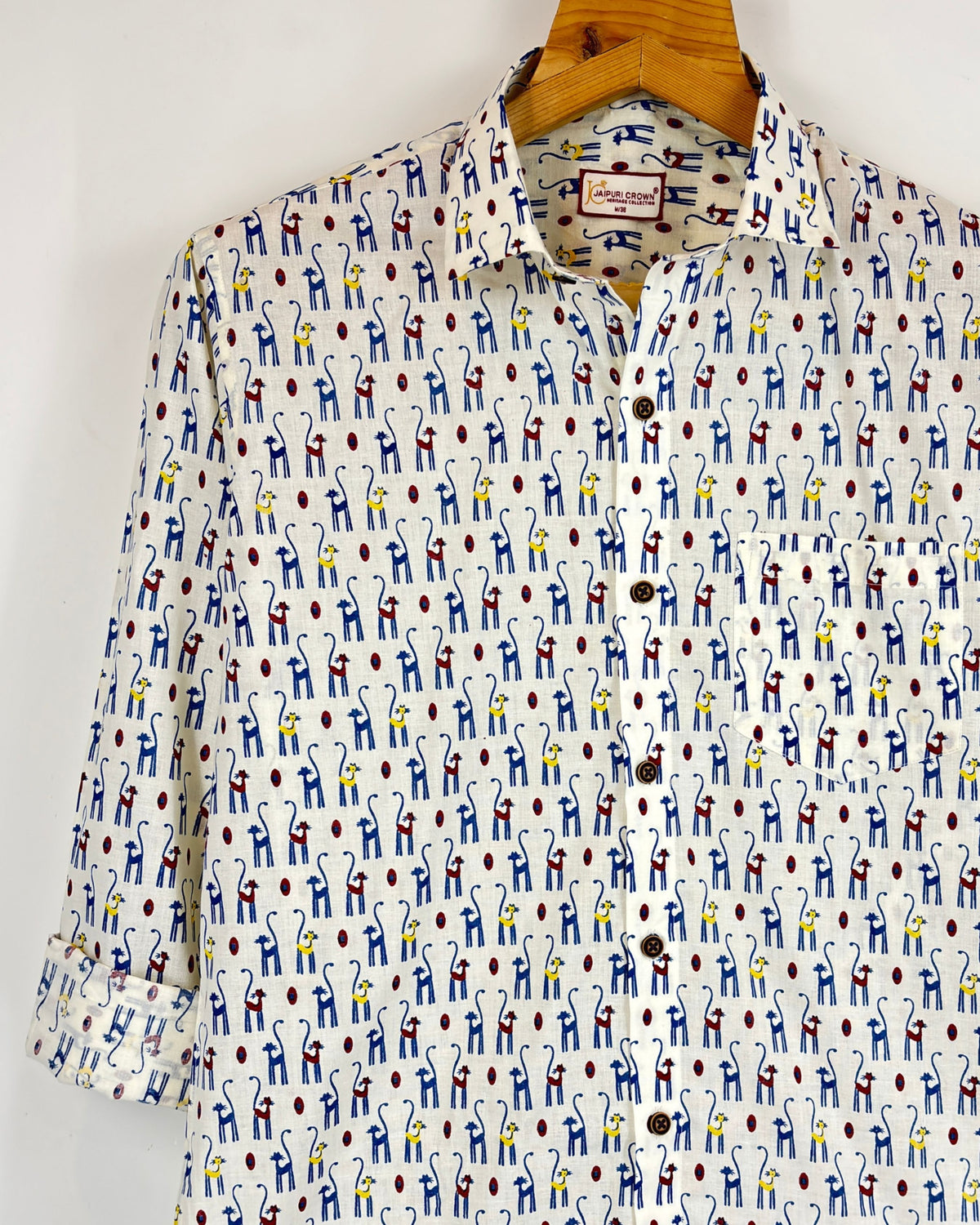 Whimsical Jungle – Printed Cotton Full Sleeve