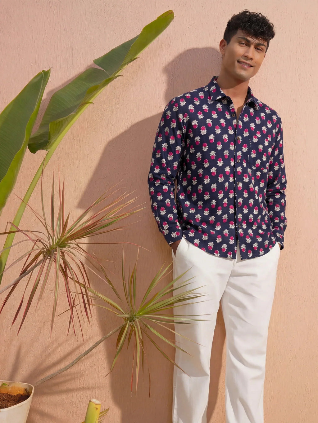 Black Heritage - Pure Cotton Handblock Shirt