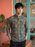 Desert Nights – Printed Cotton Short Kurta