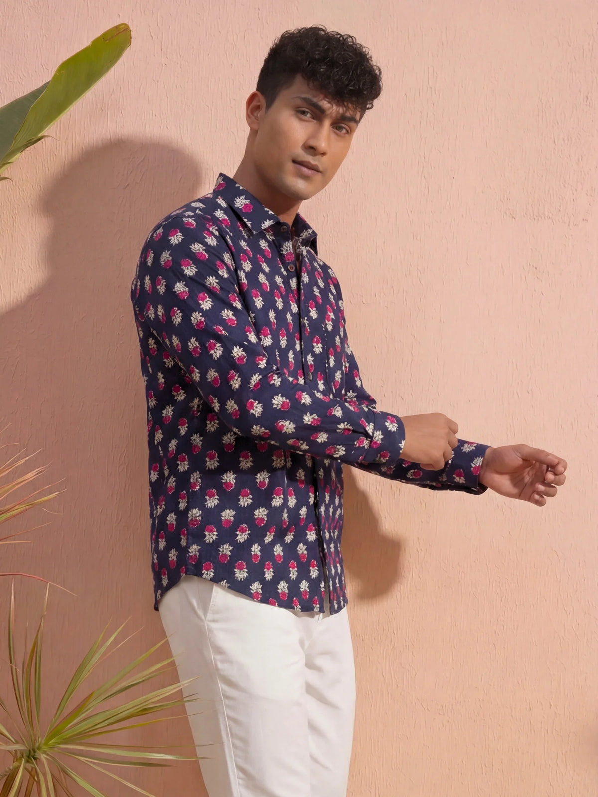 Black Heritage - Pure Cotton Handblock Shirt