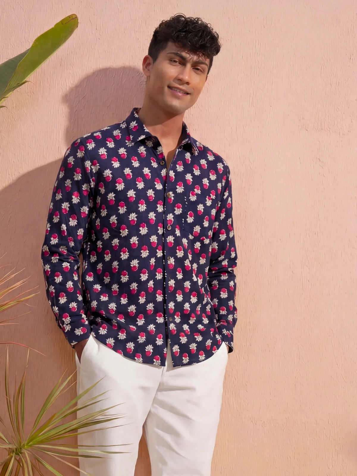 Black Heritage - Pure Cotton Handblock Shirt