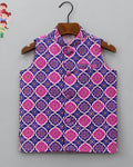 Vibrant Kid's Nehru Jacket