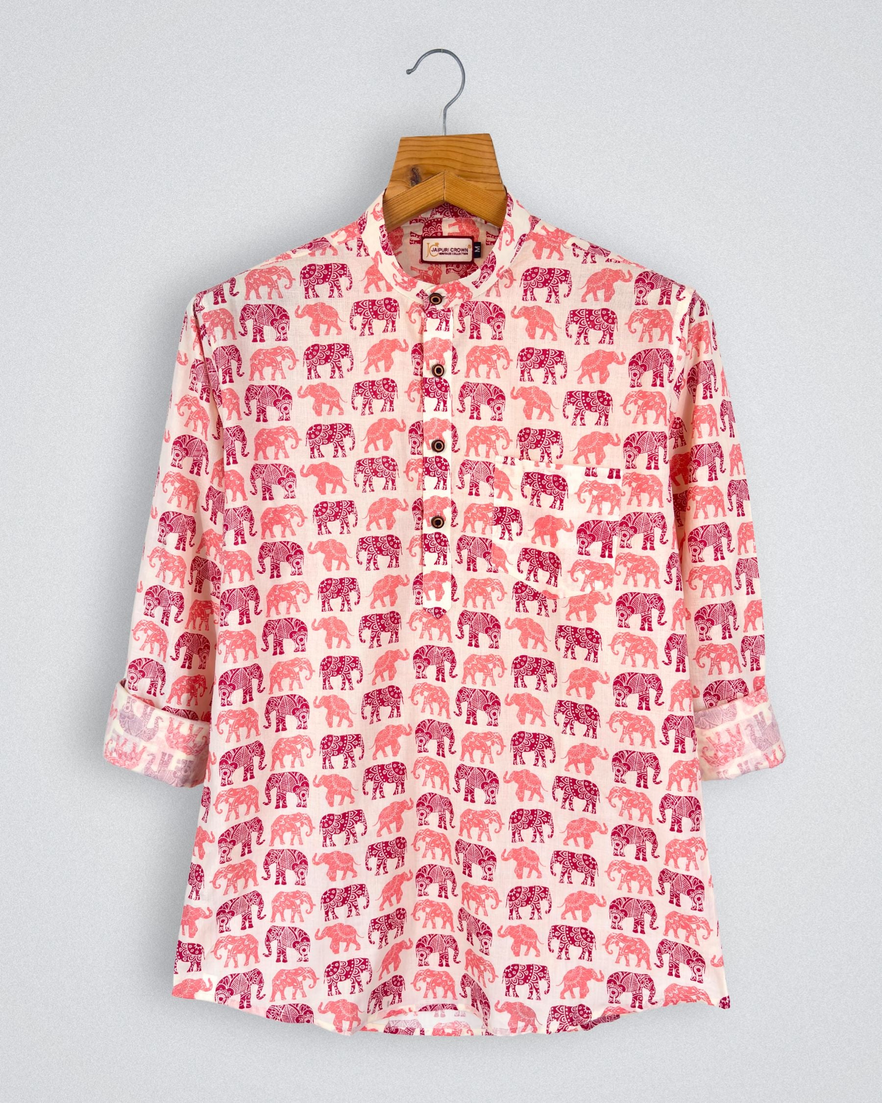 Rajasthan Bliss – Printed Cotton Short Kurta