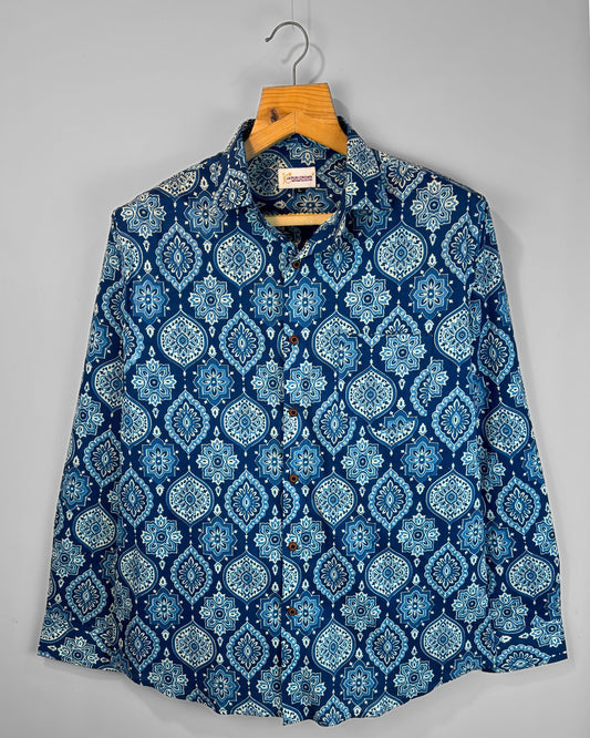 indigo kalamkari