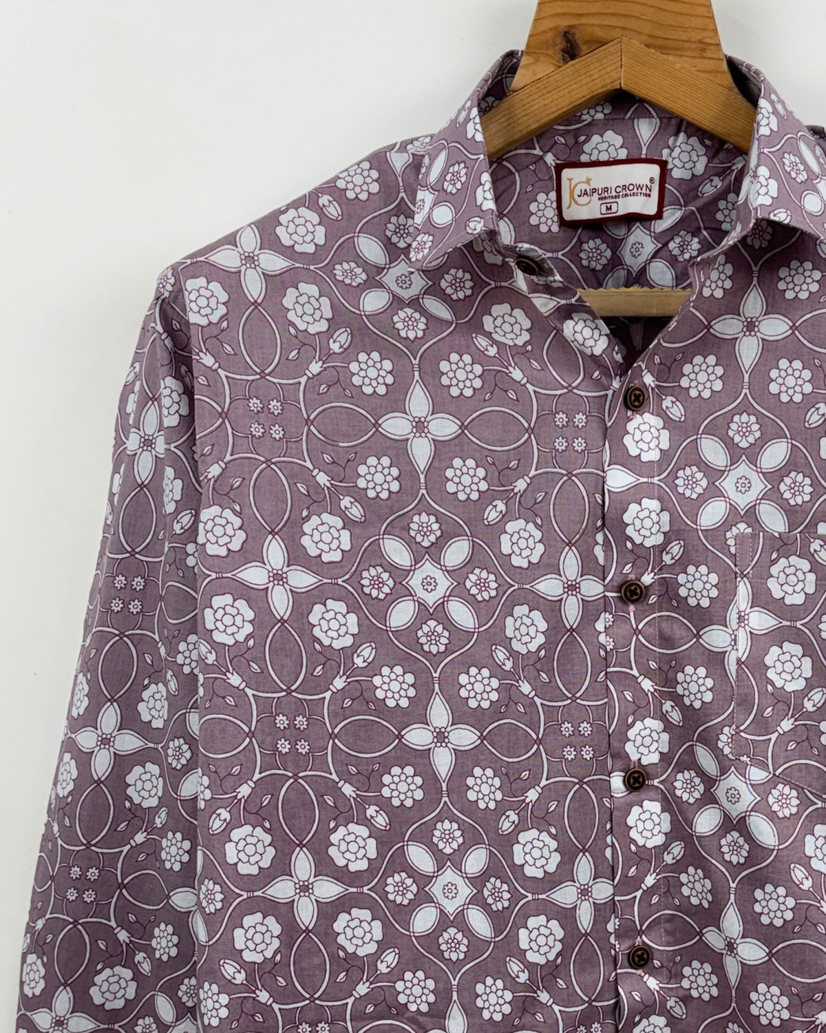 Sanganeri Blossom – Full Sleeve Cotton Shirt