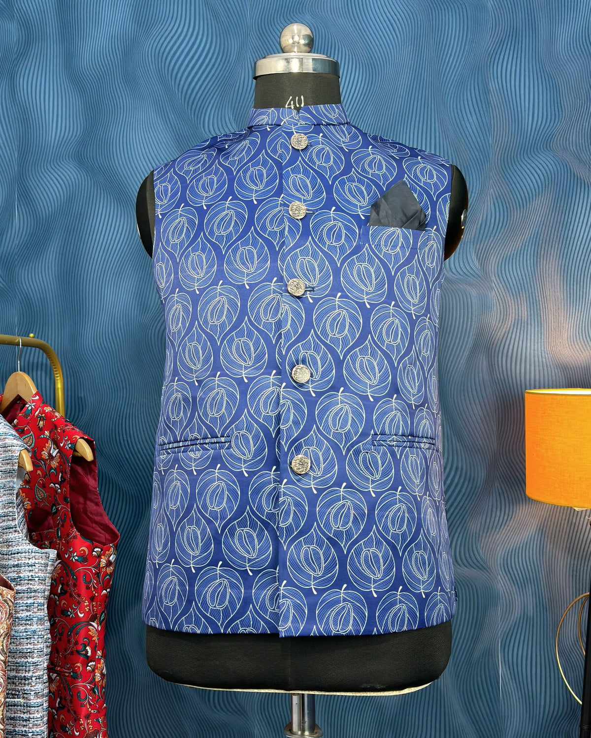 Moonlit Mirage Nehru Jacket