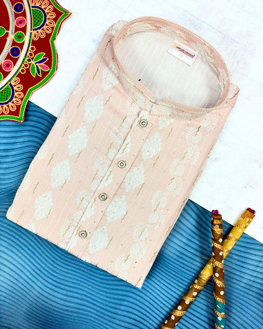 Opulent Golden Work Kurta