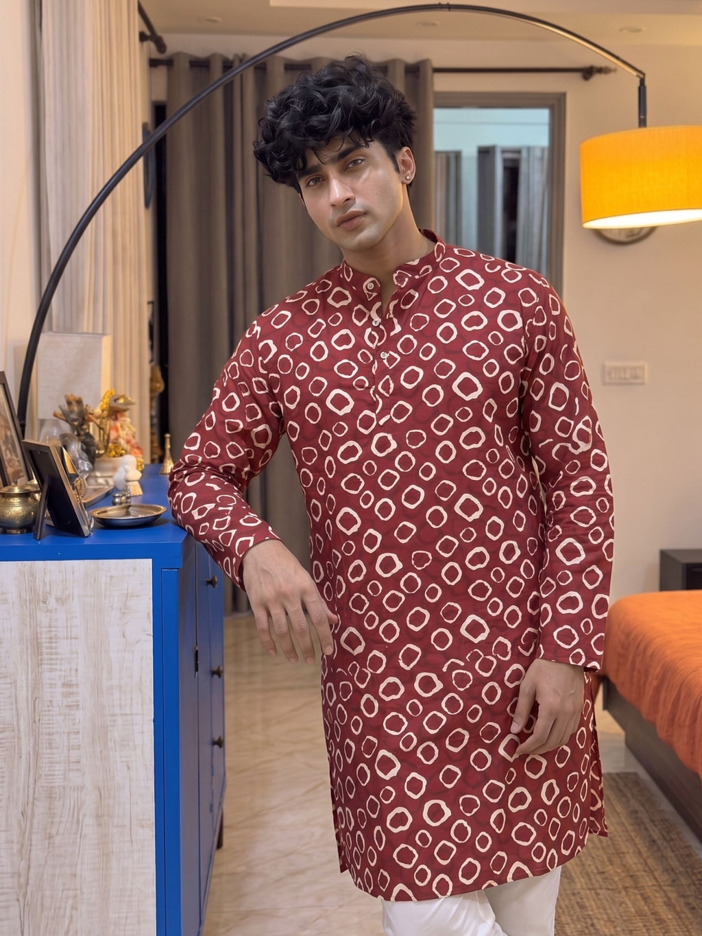 Stylish Printed Long Kurta