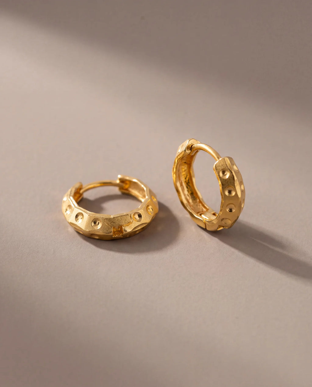 Alden 18K Gold Plated Men's Earing