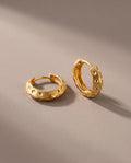 Alden 18K Gold Plated Men's Earing