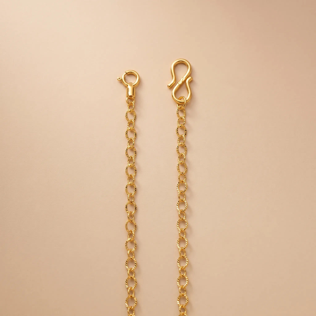 Zeke 18K Gold Plated Men's Chain