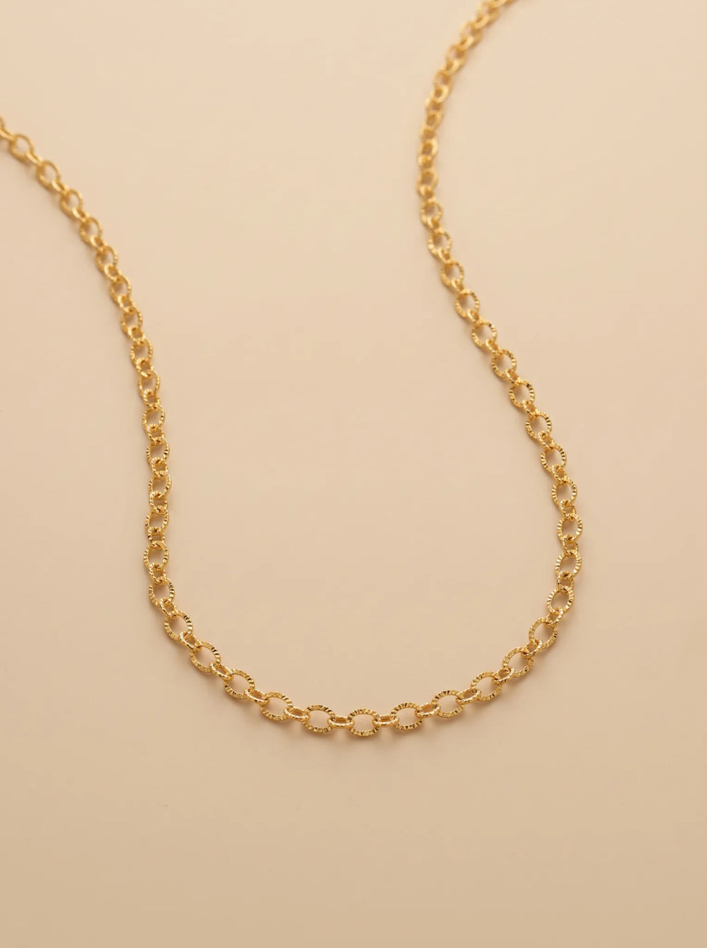 Zeke 18K Gold Plated Men's Chain