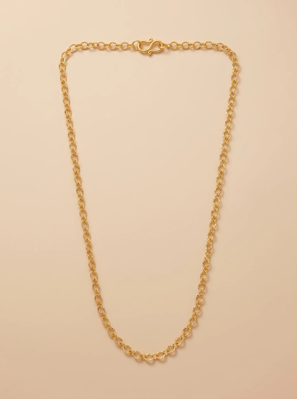 Zeke 18K Gold Plated Men's Chain