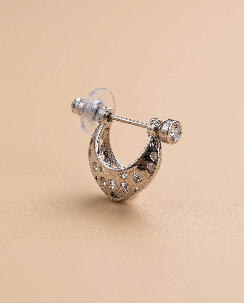 Echo Silver Men's Earing