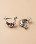 Echo Silver Men's Earing