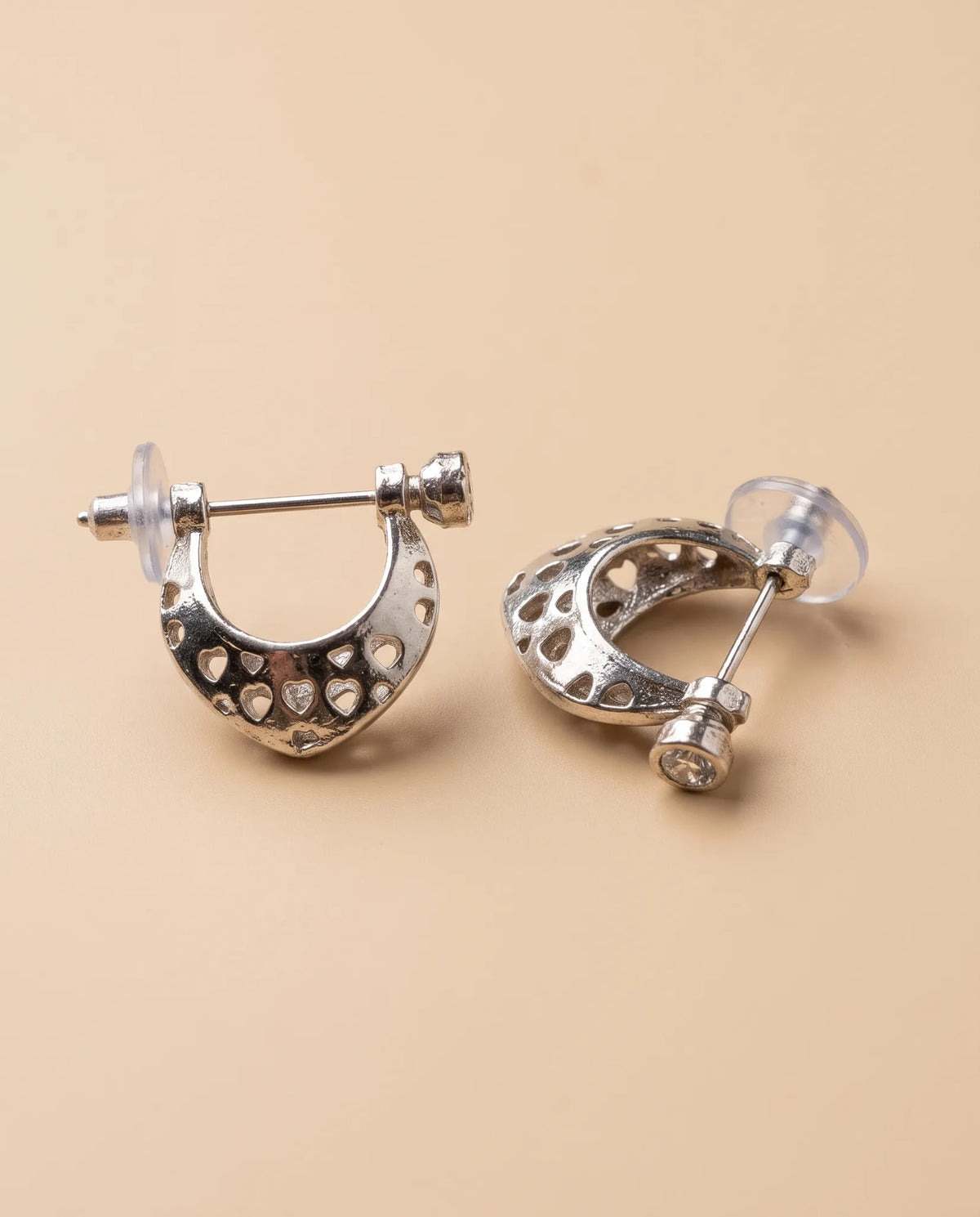 Echo Silver Men's Earing
