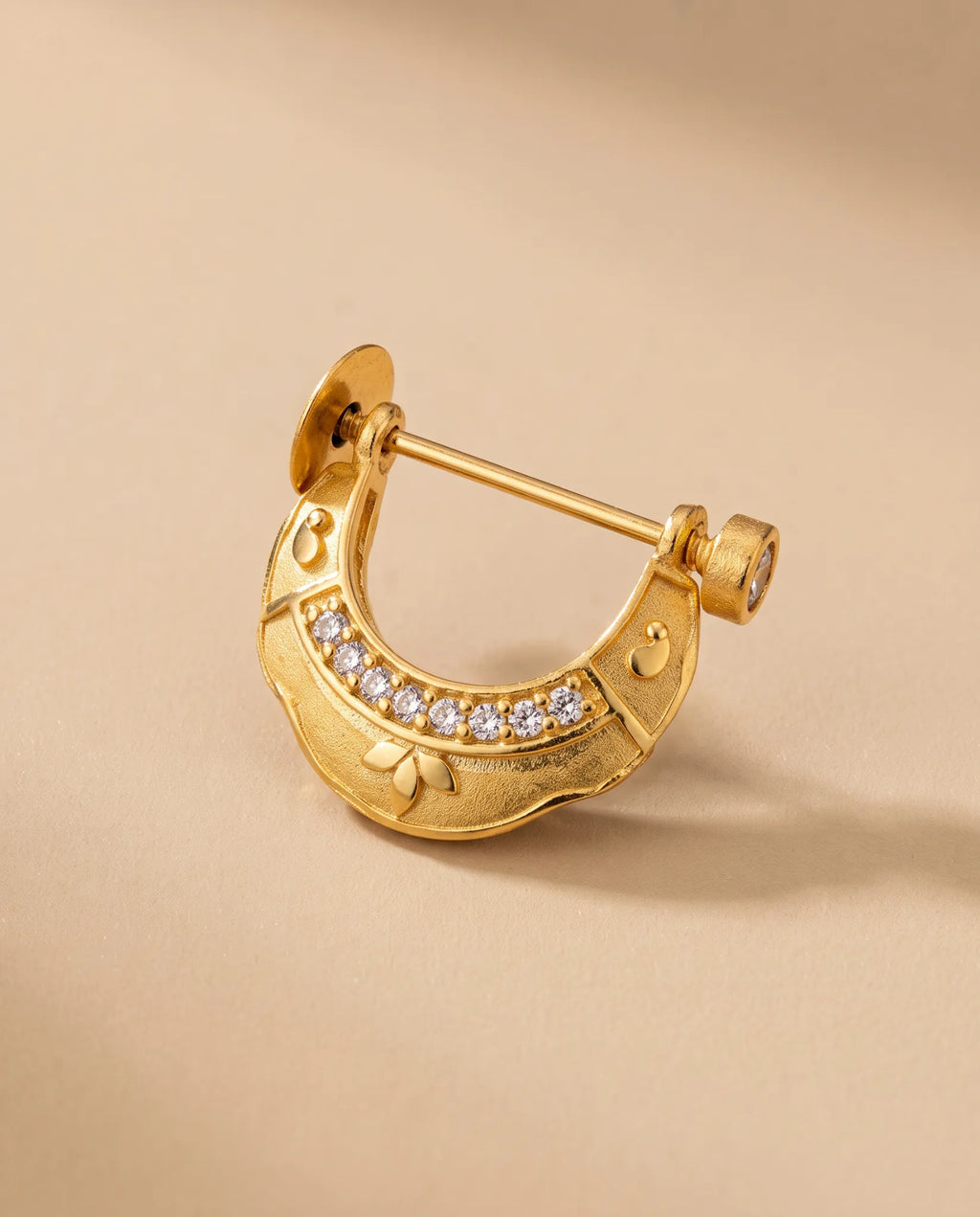 Ryder 18K Gold Plated Men's Earing
