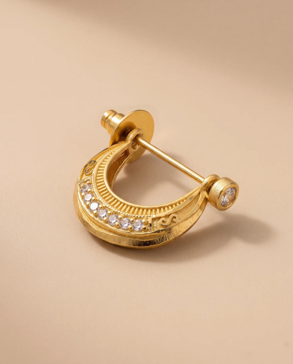 Ryder 18K Gold Plated Men's Earing