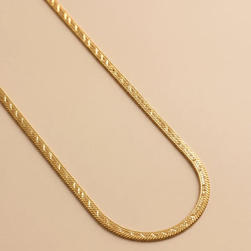 Zeke 18K Gold Plated Men's Chain